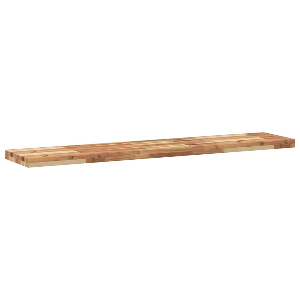 Mensole da Parete 4 pz 140x30x4 cm Legno Acacia Rifinito a Olio | homemem39