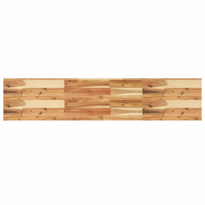 Mensole da Parete 4 pz 160x30x4 cm Legno Acacia Rifinito a Olio | homemem39
