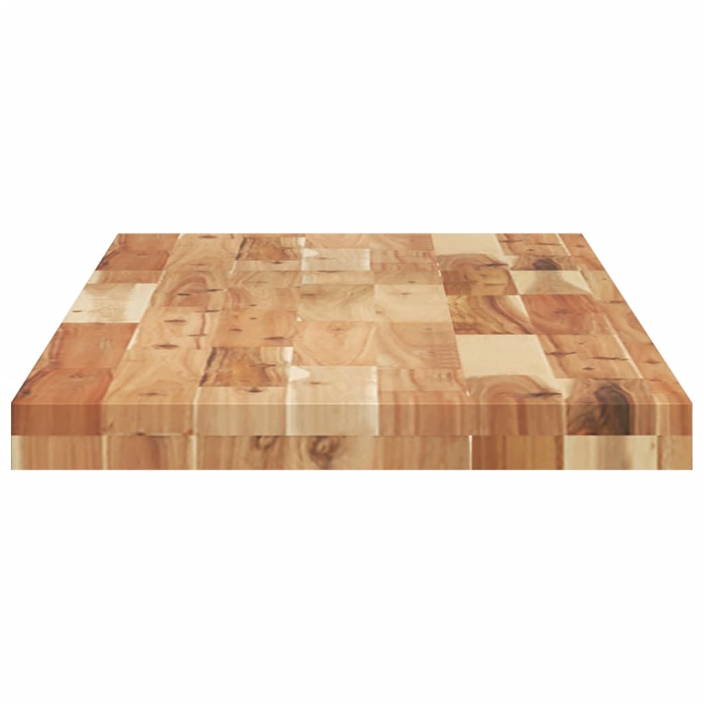 Mensole da Parete 3 pz 140x40x4 cm Legno Acacia Rifinito a Olio | homemem39