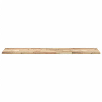 Piano da Bagno Non Trattato 140x40x2cm Legno Massello di Acacia | homemem39
