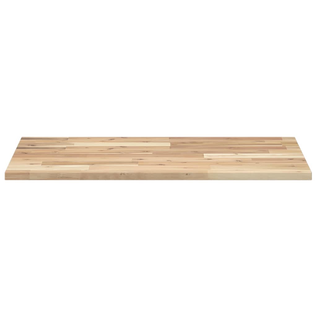 Piano da Bagno Non Trattato 60x50x2 cm Legno Massello di Acacia | homemem39
