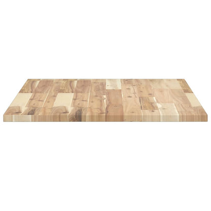 Piano da Bagno Non Trattato 100x60x2cm Legno Massello di Acacia | homemem39