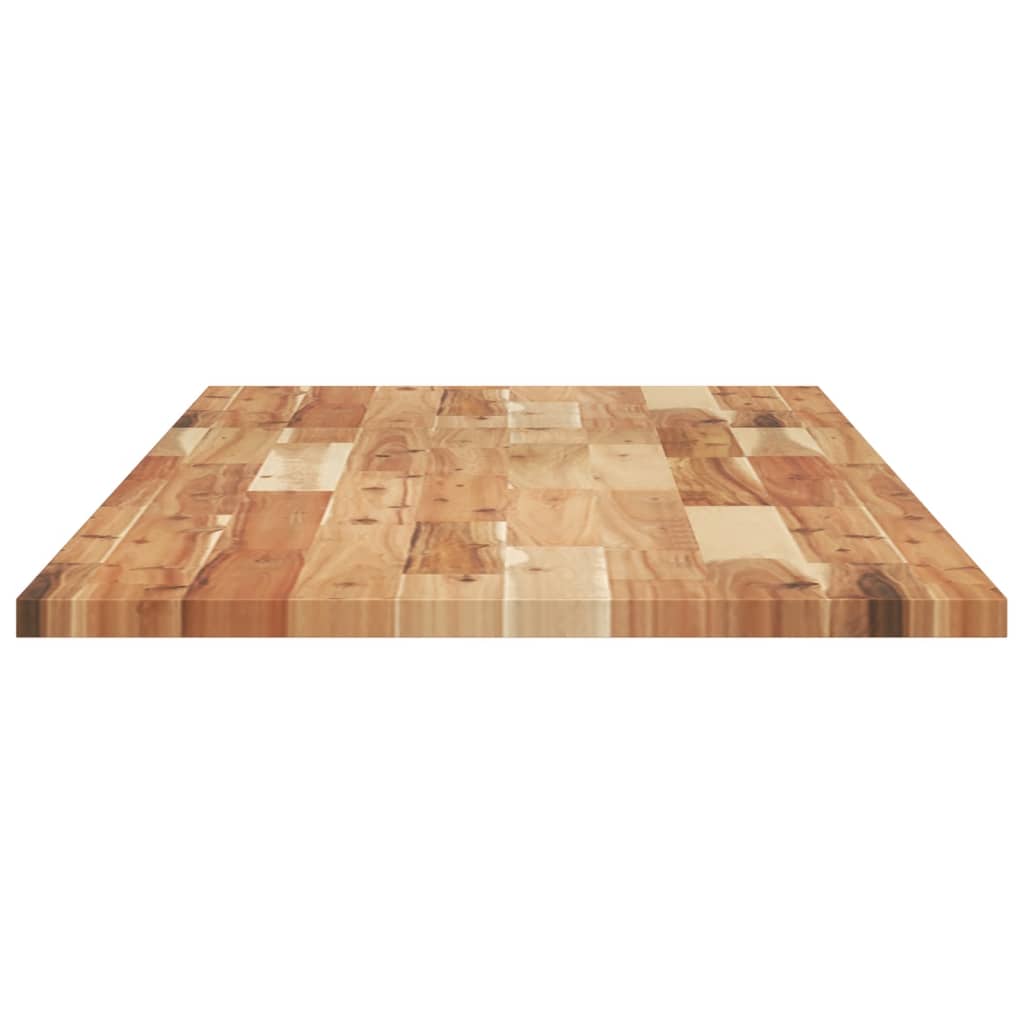 Piano da Bagno Finitura a Olio 140x50x2 cm in Legno di Acacia | homemem39