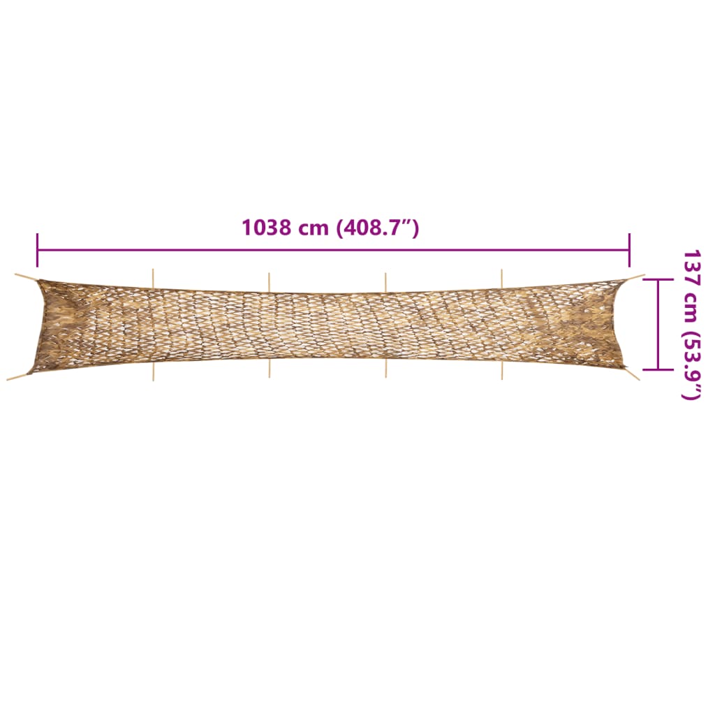 Rete Mimetica con Custodia di Conservazione 1038x137 cm Sabbia | homemem39