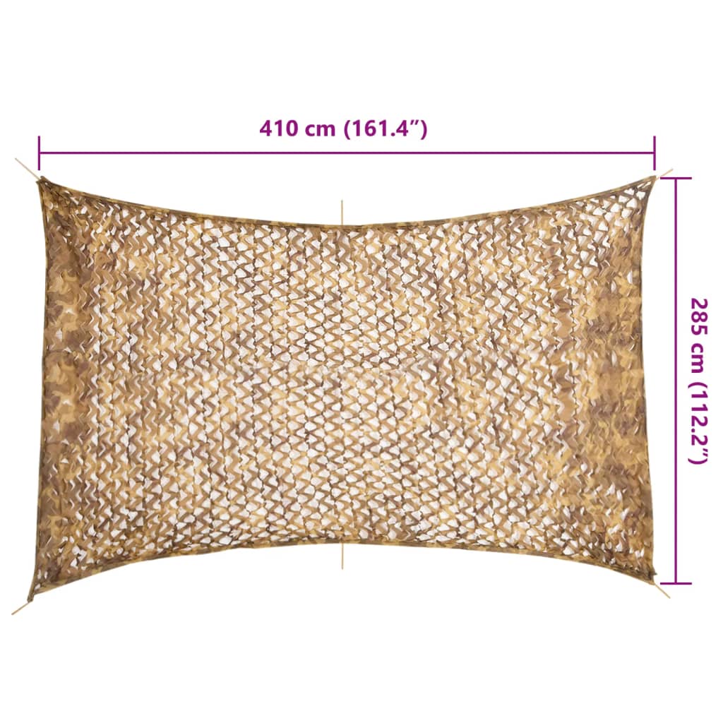 Rete Mimetica con Custodia di Conservazione 410x285 cm Sabbia | homemem39
