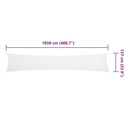 Rete Mimetica con Custodia di Conservazione 1038x137 cm Bianca | homemem39