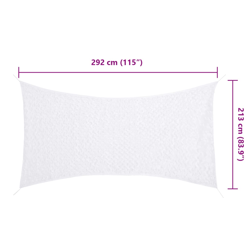 Rete Mimetica con Custodia di Conservazione 292x213 cm Bianca | homemem39