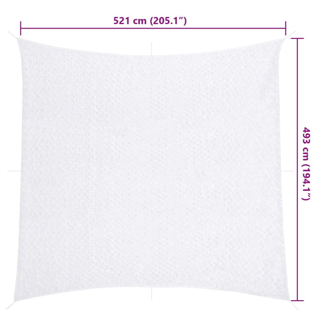 Rete Mimetica con Custodia di Conservazione 521x493 cm Bianca | homemem39