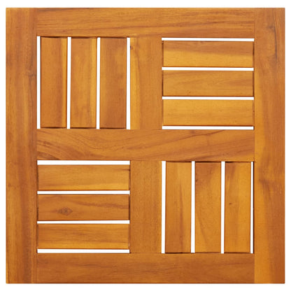 Piano per Tavolo 40x40x2 cm Quadrato Legno Massello di Faggio | homemem39