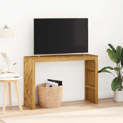 Tavolo Consolle 110x35x75 cm in Legno Massello di Teak | homemem39