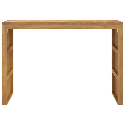 Tavolo Consolle 110x35x75 cm in Legno Massello di Teak | homemem39