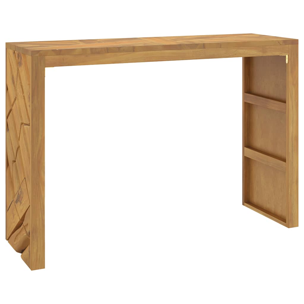 Tavolo Consolle 110x35x75 cm in Legno Massello di Teak | homemem39