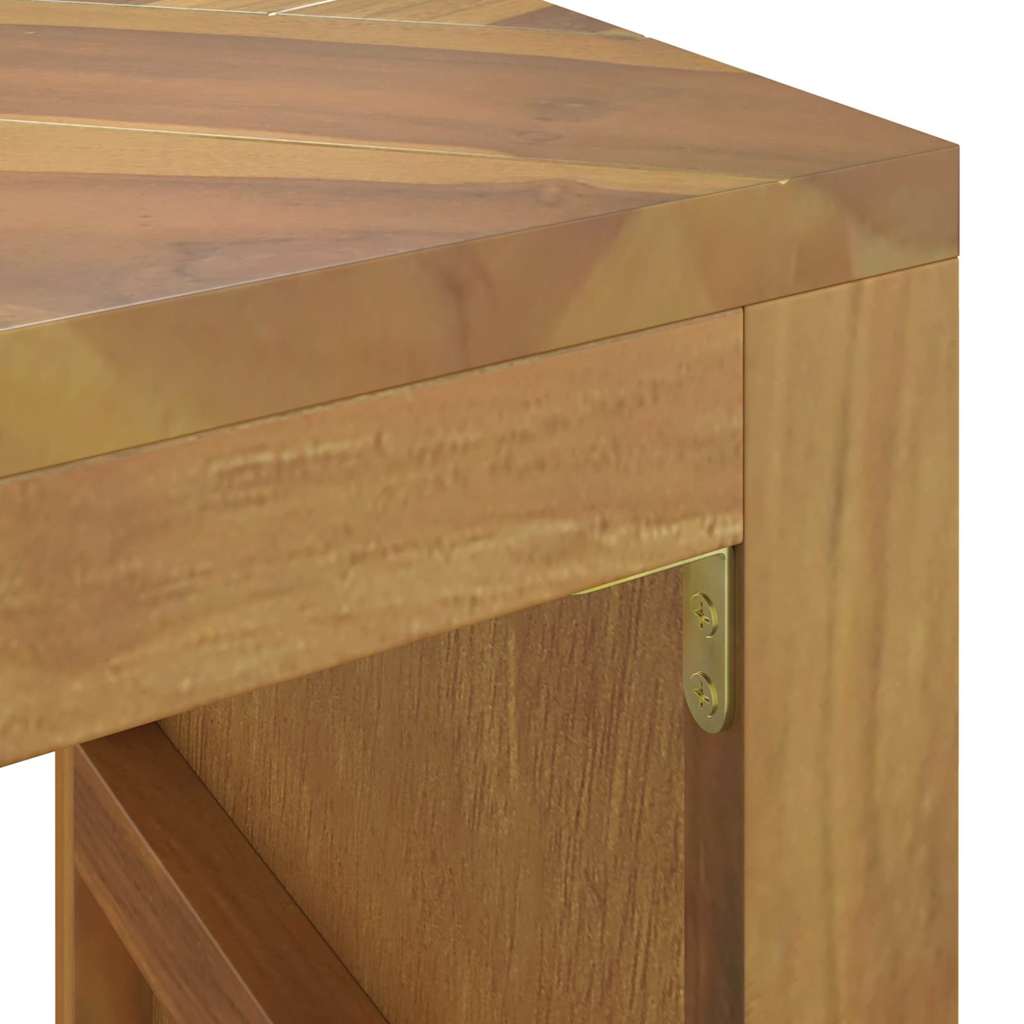 Tavolo Consolle 110x35x75 cm in Legno Massello di Teak | homemem39