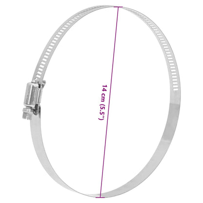 Fascette Stringitubo 6pz 91-140 mm in Acciaio Inox 304 | homemem39