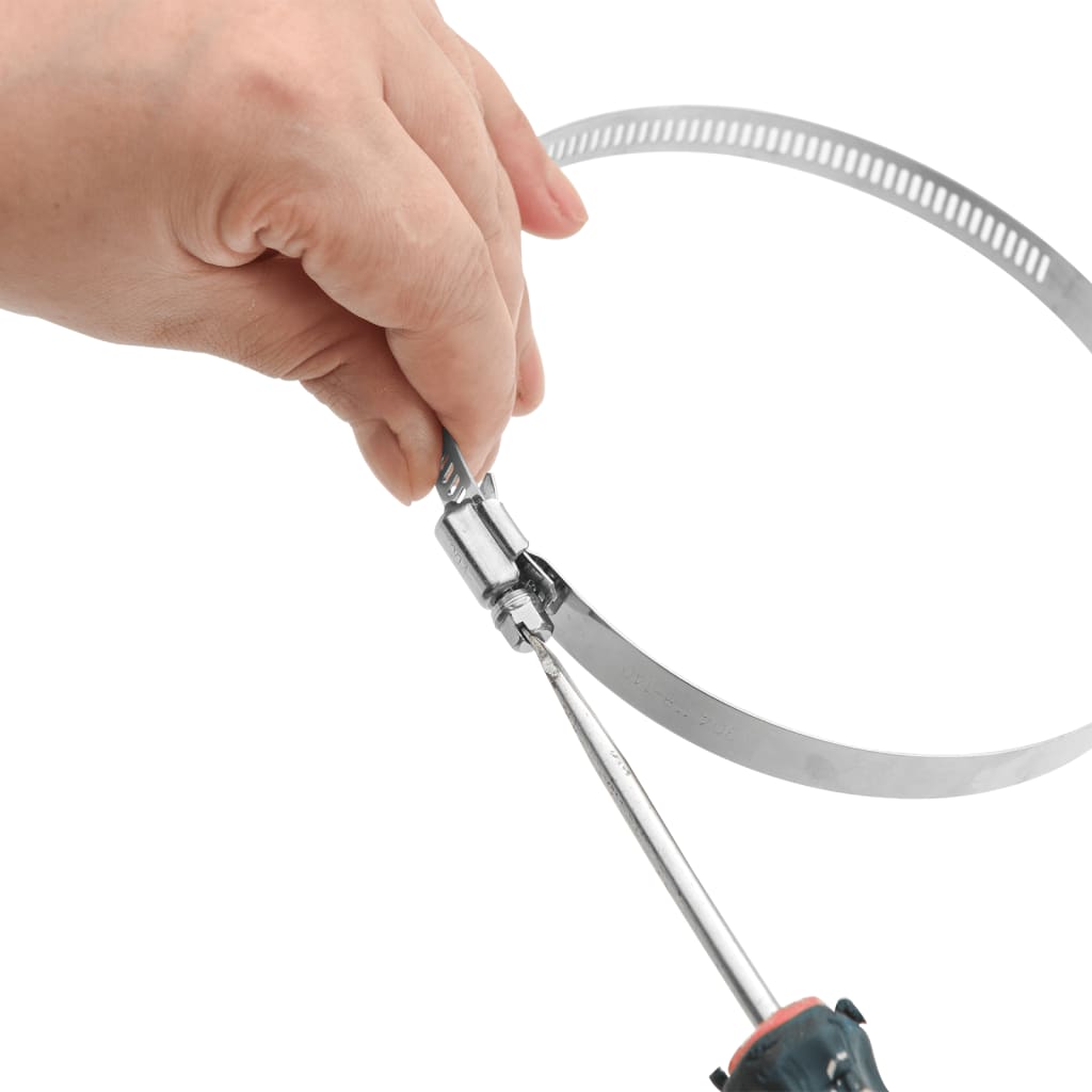Fascette Stringitubo 6pz 91-220 mm in Acciaio Inox 304 | homemem39