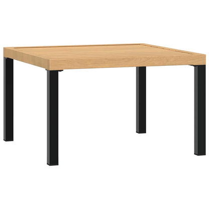 Tavolino da Salotto da Giardino 65x65x40 cm in Alluminio | homemem39