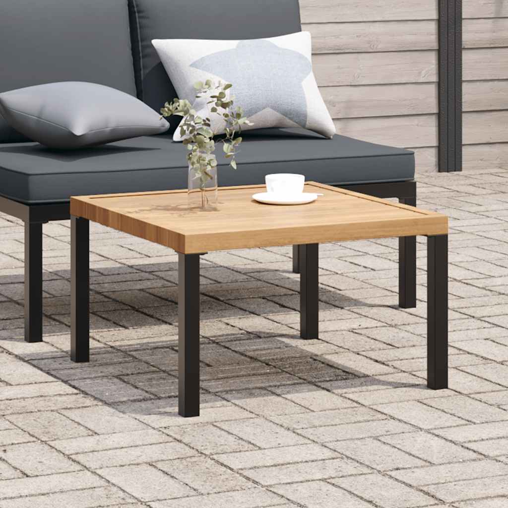 Tavolino da Salotto da Giardino 65x65x40 cm in Alluminio | homemem39