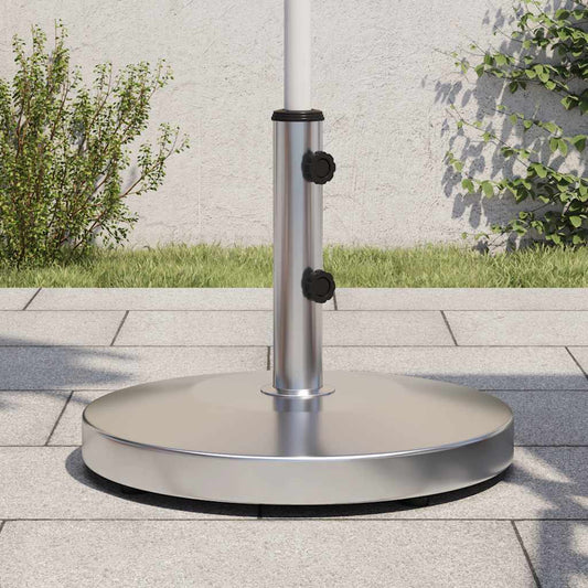 Base per Ombrellone per Pali Ø32/38/48 mm 25 kg Rotonda | homemem39