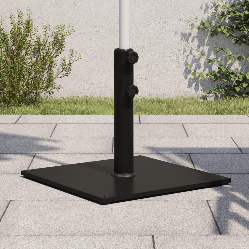 Umbrella Base for Poles Ø32/38/48 mm 17 kg Square