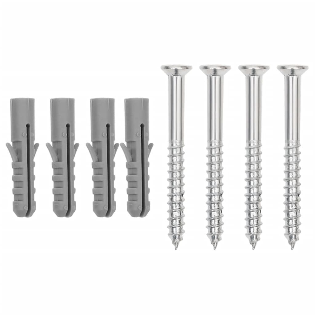 Supporto per Bici a Parete 2 pz in Acciaio Zincato - homemem39