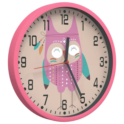 Orologio da Parete Ø25,5 cm Polistirene e Vetro