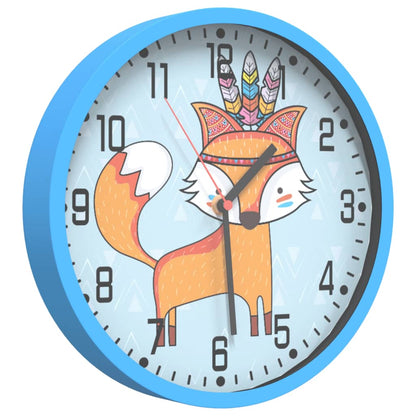 Orologio da Parete Ø25,5 cm Polistirene e Vetro