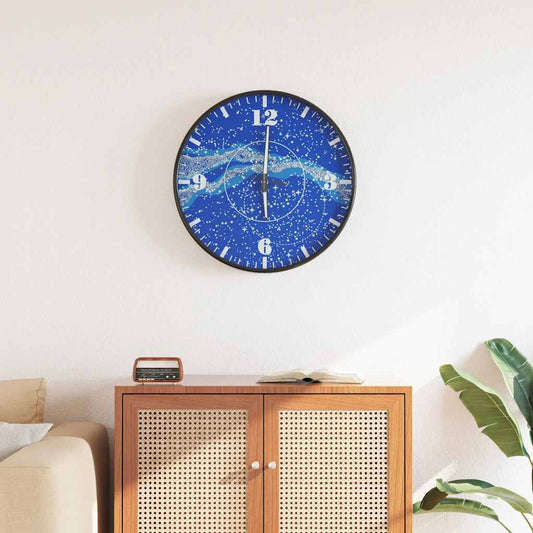 Orologio a Parete con Ore e Lancette Luminose Ø30 cm