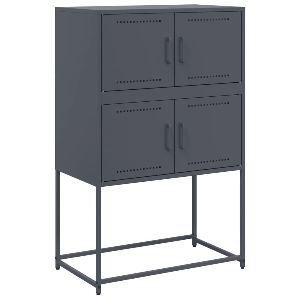 Anthracite Sideboard 68.5x38.5x107 cm in Steel