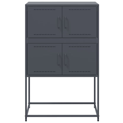 Anthracite Sideboard 68.5x38.5x107 cm in Steel
