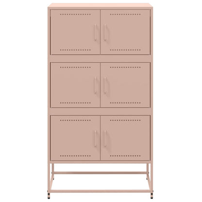 Credenza Rosa 68,5x38,5x123,5 in Acciaio