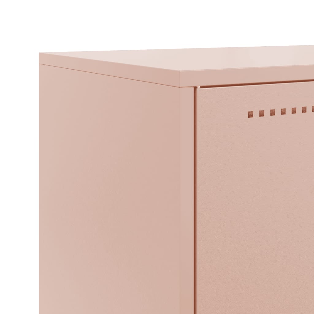 Credenza Rosa 68,5x38,5x123,5 in Acciaio