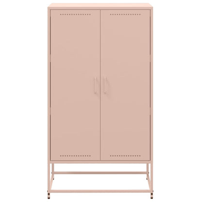 Credenza Rosa 68,5x38,5x123,5 in Acciaio - homemem39