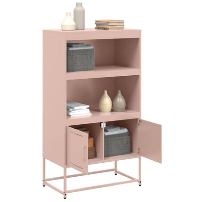 Credenza Rosa 68,5x38,5x123,5 in Acciaio
