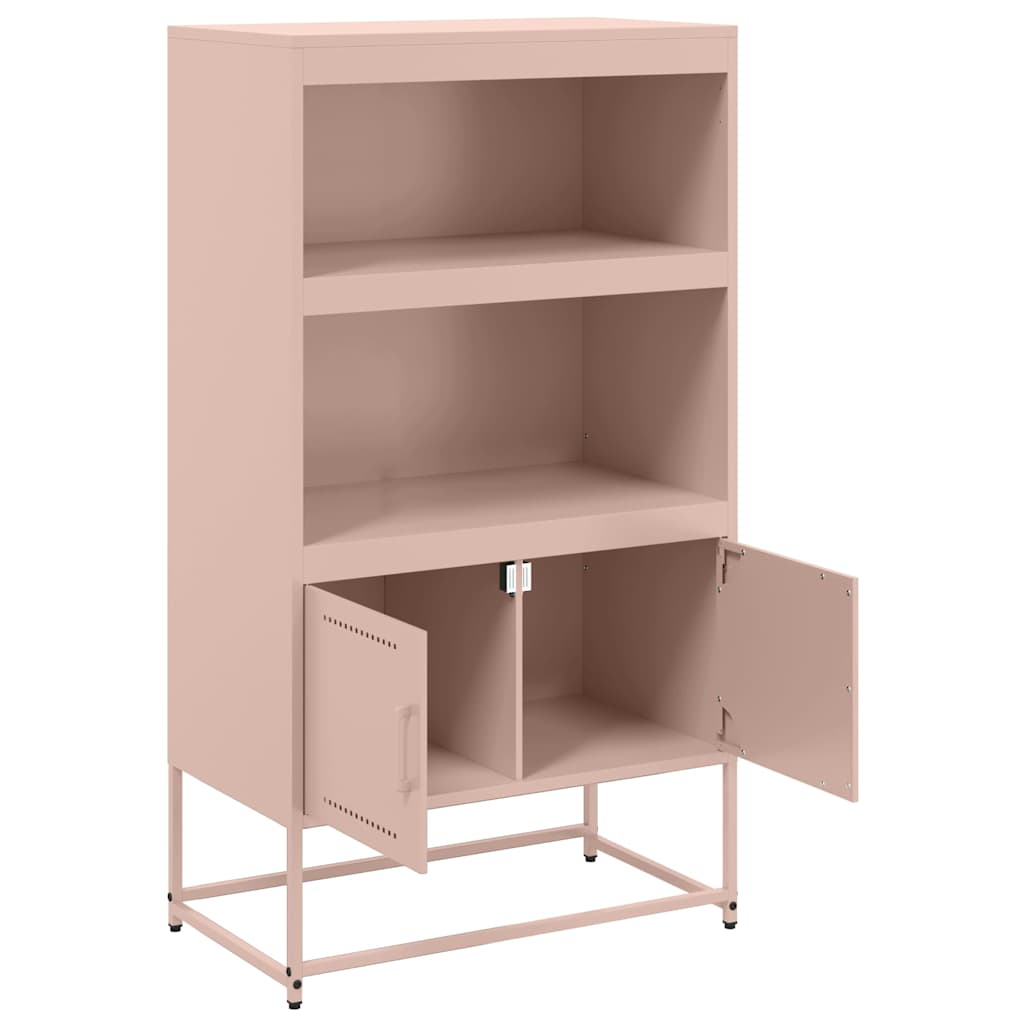 Credenza Rosa 68,5x38,5x123,5 in Acciaio