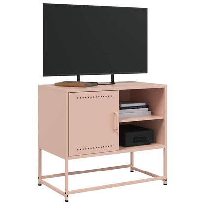 Mobile TV Rosa 68x39x60,5 cm in Acciaio - homemem39
