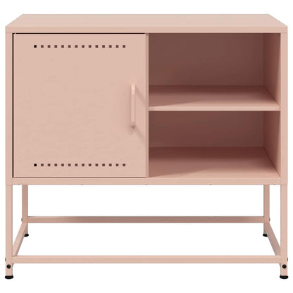 Mobile TV Rosa 68x39x60,5 cm in Acciaio - homemem39