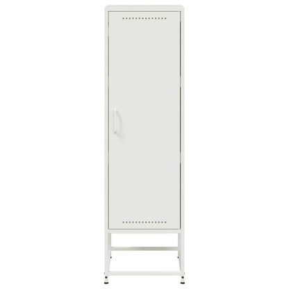 Credenza Bianca 36x39x123 cm in Acciaio - homemem39