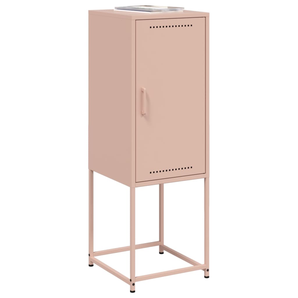 Credenza Rosa 36x39x107 cm in Acciaio