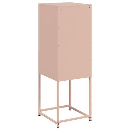 Credenza Rosa 36x39x107 cm in Acciaio