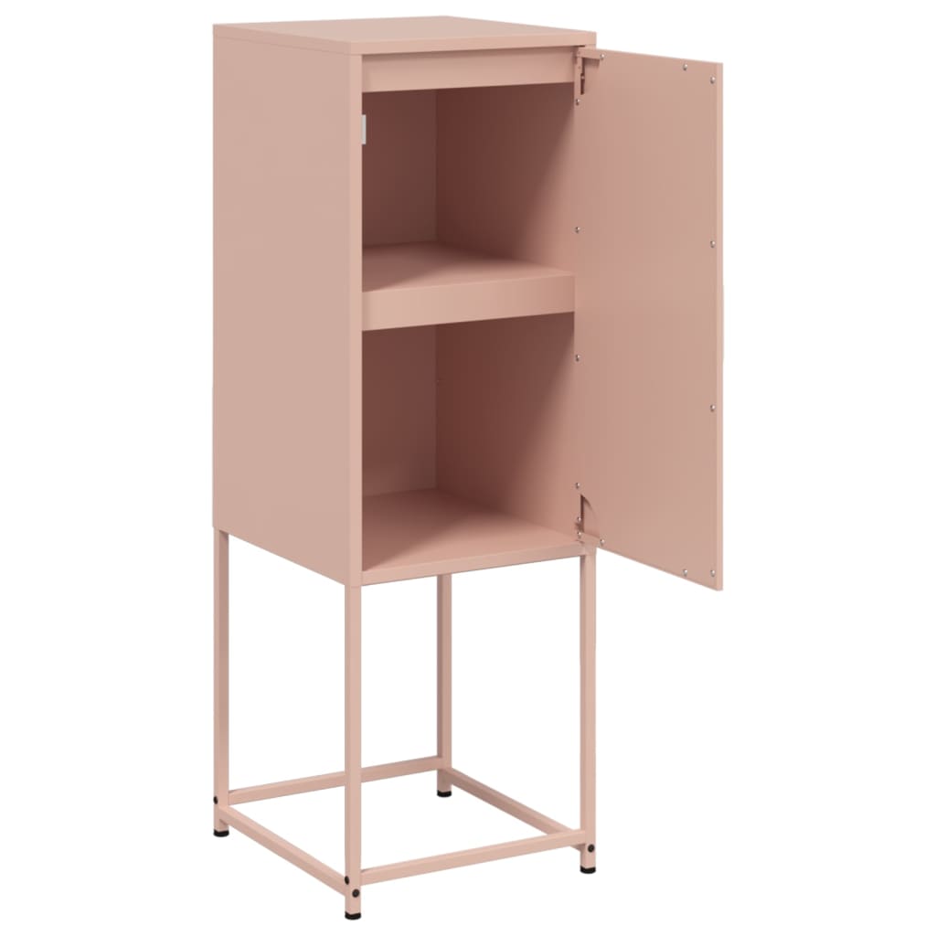 Credenza Rosa 36x39x107 cm in Acciaio