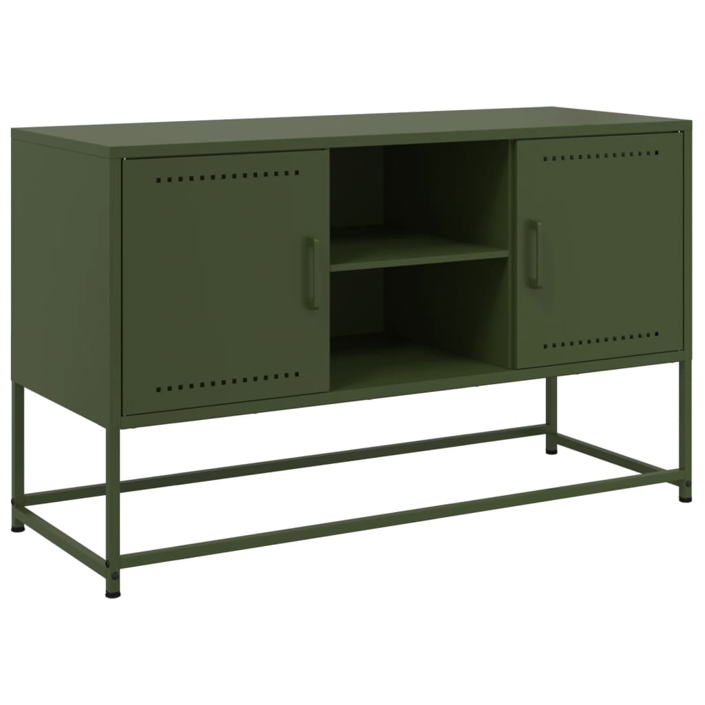 Credenza Bianca 36x39x107 cm in Acciaio - homemem39