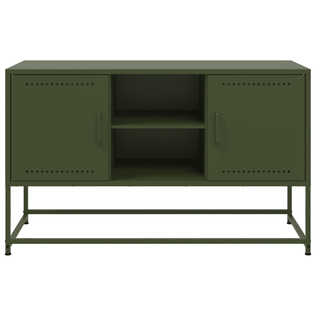 Credenza Bianca 36x39x107 cm in Acciaio - homemem39