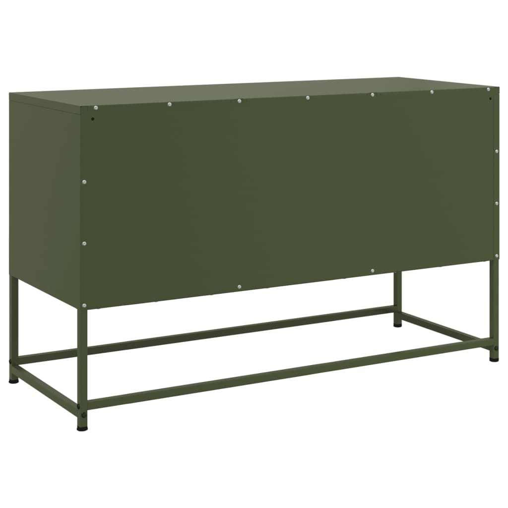 Credenza Bianca 36x39x107 cm in Acciaio - homemem39