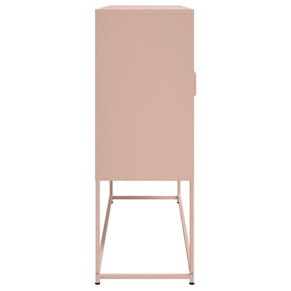 Credenza Rosa 100,5x39x107 cm in Acciaio