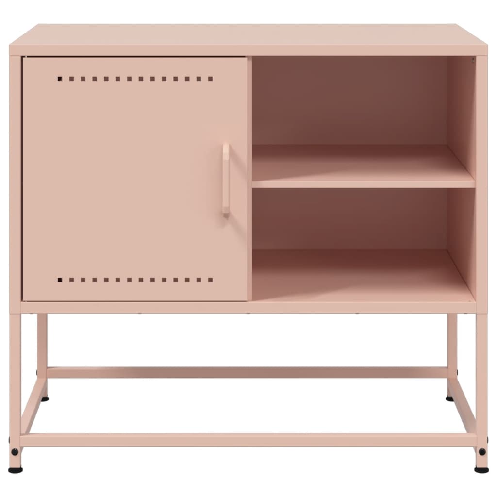 Credenza Bianca 100,5x39x107 cm in Acciaio