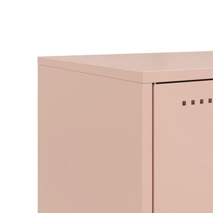 Credenza Bianca 100,5x39x107 cm in Acciaio