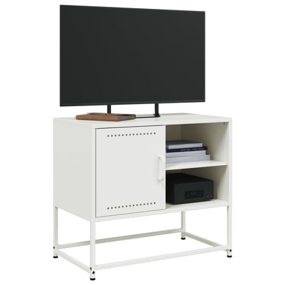 Mobile TV Verde Oliva 100,5x39x60,5 cm in Acciaio - homemem39