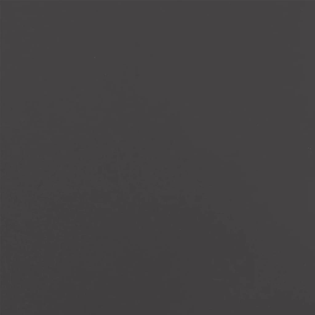 Comodini 2 pz Neri 36x39x60,5 cm in Acciaio - homemem39