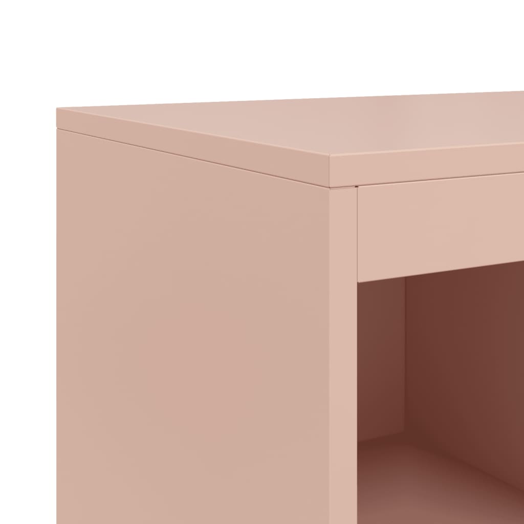 Credenza Rosa 100,5x39x107 cm in Acciaio