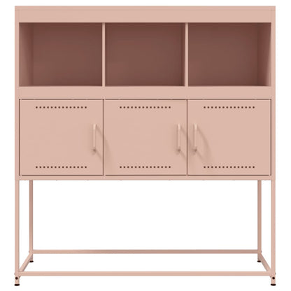 Credenza Rosa 100,5x39x107 cm in Acciaio